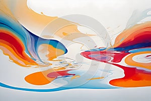 Alex Janvier abstract Landscape generated by Ai