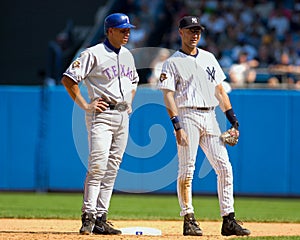 Alex Rodriguez and Derek Jeter