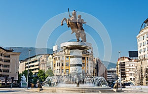 Alexander the Great Monument in Skopje