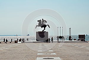 Alexander the Great Statue in Thessaloniki