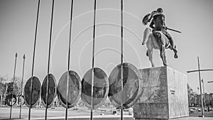 Alexander the Great Statue. Thessaloniki.
