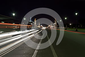 The Alexander III bridge at night - Paris