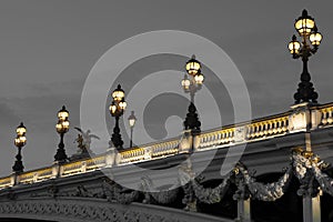 Alexander III bridge, Paris