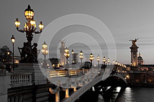 Alexander III bridge, Paris