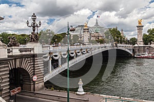 Alexander III Bridge Paris France