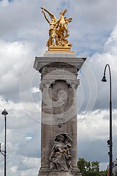 Alexander III Bridge Paris France