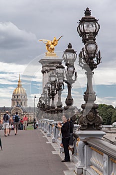 Alexander III Bridge Paris France