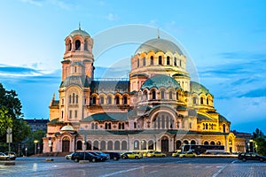 Alexander Nevski Cathedral in Sofia photo