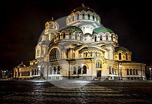 Alexander Nevski Cathedral in Sofia, Bulgaria.