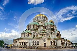 Alexander Nevski Cathedral in Sofia, Bulgaria photo