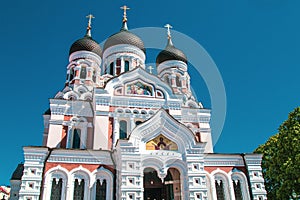 The Alexander Nevsky Cathedral is an orthodox cathedral. Tallinn, Estonia