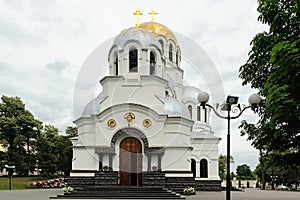 Alexander Nevsky Cathedral in Kamianets-Podilskyi Ukraine