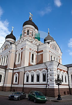 Alexander Nevsky Cathedral. Old city, Tallinn, Estonia