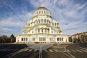 The Alexander Nevsky Cathedral in Sofia