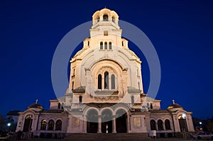 Alexander Nevsky cathedral in Sofia, Bulgaria