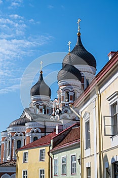 Alexander Nevsky Cathedral in Tallin Estonia
