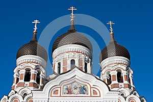 Alexander Nevsky Cathedral. Tallinn, Estonia photo