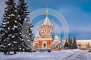 Alexander Nevsky Chapel in Yaroslavl, Russia