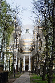 Alexander Nevsky Lavra in Saint-Petersburg Russia