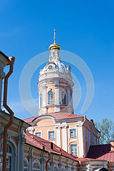Alexander nevsky monastery in Saint-Petersburg