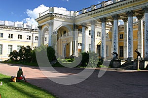 Alexander Palace in Tsarskoye