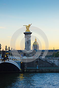 Alexander the Third bridge, Paris