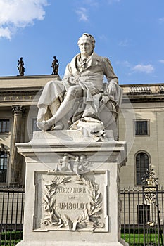 Alexander von Humboldt Statue