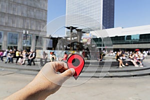 Alexanderplatz square in Berlin, Germany