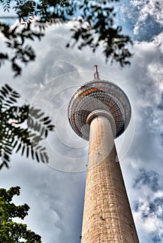 Alexanderplatz TV Tower in Berlin, Germany