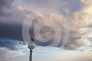 Alexanderplatz tv tower berlin germany
