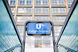 Alexanderplatz U-Bahn Station