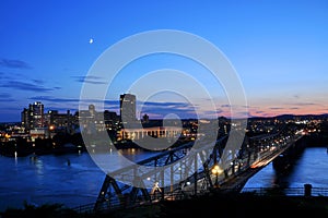 Alexandra Bridge and Gatineau, Ottawa