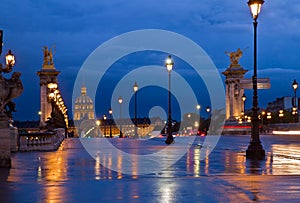 Alexandre III Bridge, Paris, France