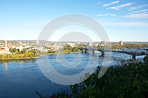 Alexandria Bridge and Gatineau shoreline