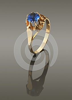 Alexandrite ring photo