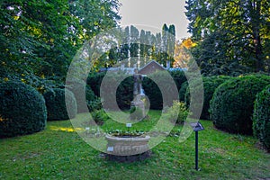Alexandru Borza Botanical Garden in Romanian town Cluj-Napoca