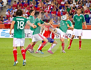 Alexis Sanchez in action