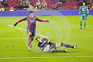 Alexis Sanchez in action