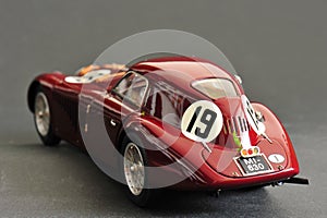 Alfa Romeo 8C 2900B #19 24H Frankreich, 1938 - left back view