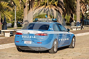 Alfa Romeo 159 JTDM - Italian police car in La Spezia