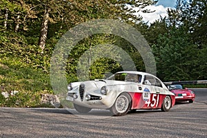 Alfa Romeo 1900 SSZ Zagato 1955 in Mille Miglia 2016