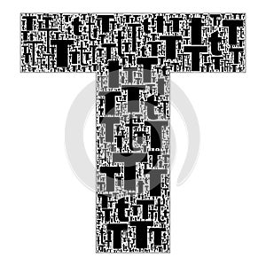 Alfabet Letters A-Z Text Illustration Background. Full Resolution