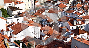 Alfama district in Lisbon