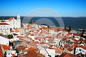 Alfama quarter Lisbon