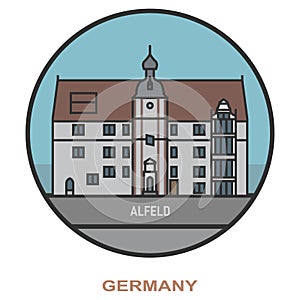 Alfeld. Cities and towns in Germany