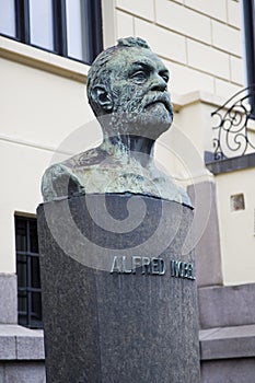 Alfred Nobel at the Norwegian Nobel Institute