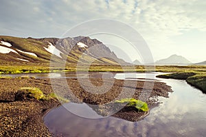 Alftavatn lake, Iceland