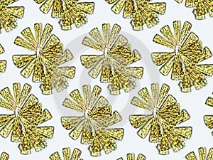Algae under microscopic view, diatom pattern, phytoplankton, fossils, silica