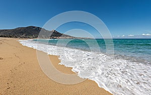 Algajola beach in Balagne region of Corsica