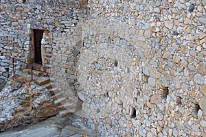 Algajola Village or town in  Corsica in the Balagne area in the summer